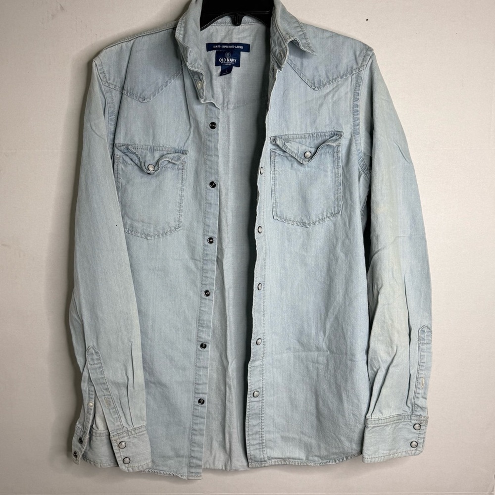 Light Blue Denim Shirt
